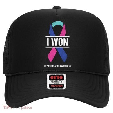 I Won Thyroid Cancer Awareness Thyroid Cancer Ribbon Gift Hat