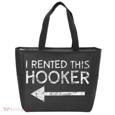 i rented this hooker left funny quote  Bag
