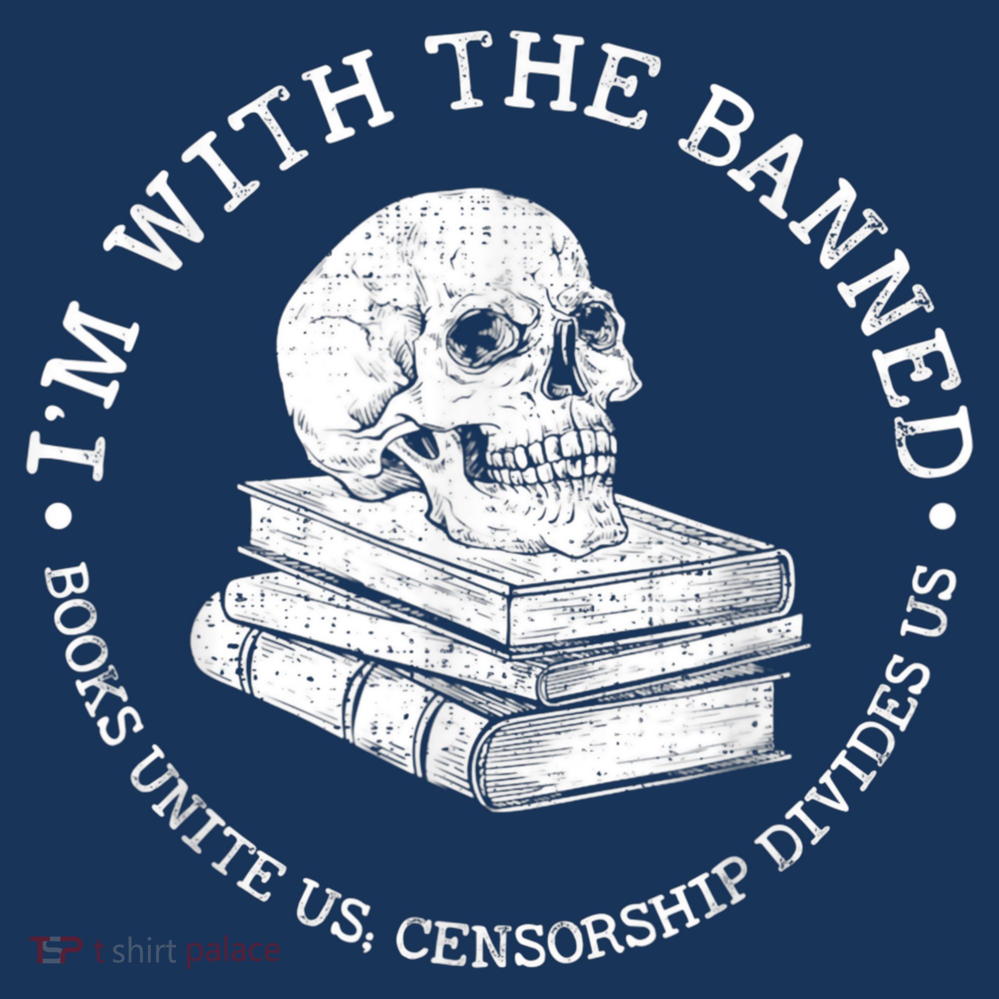 I'm With The Banned Books Funny Book Lover Librarian Reading Baby Bodysuit