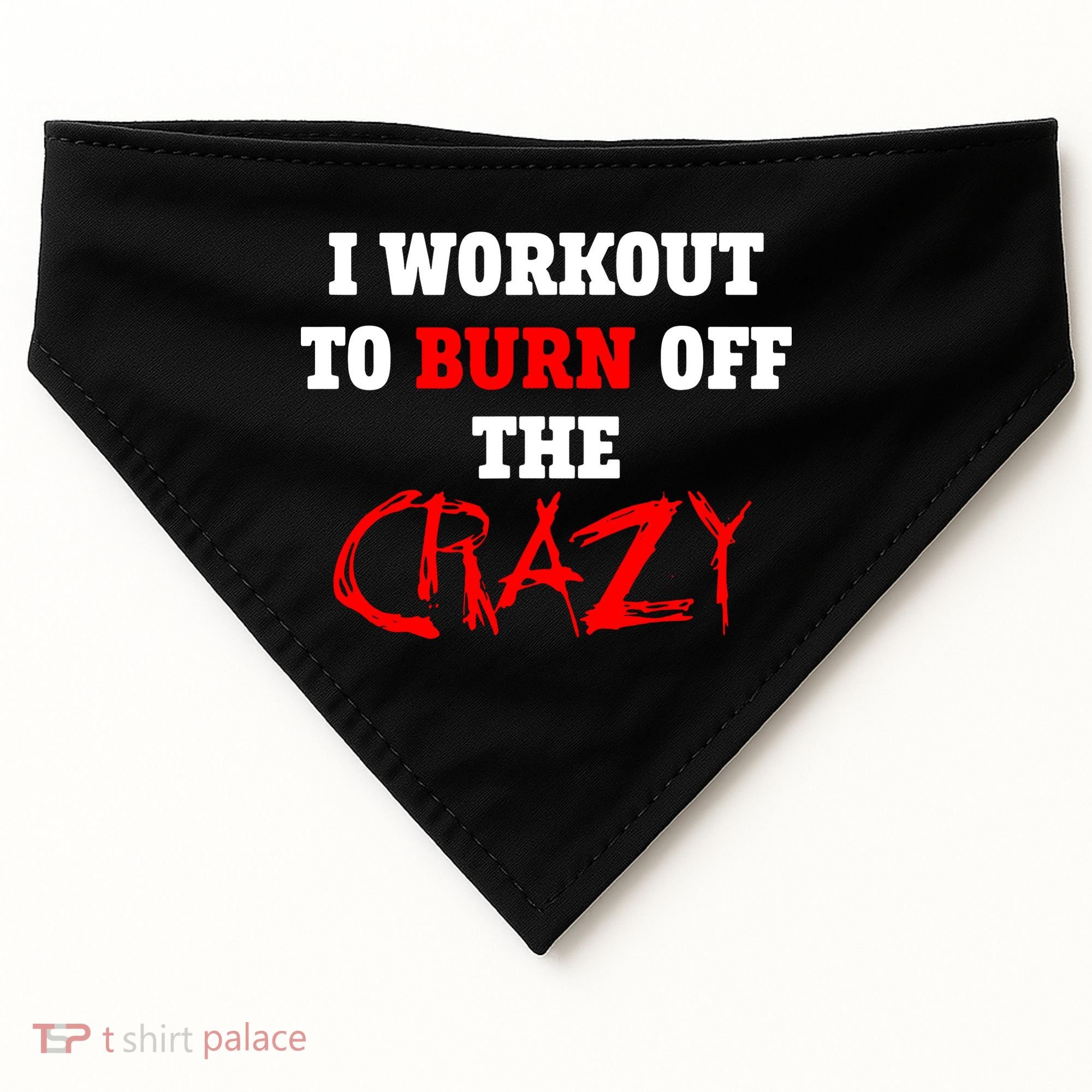 I Workout To Burn Off The Crazy USA-Made Doggie Bandana