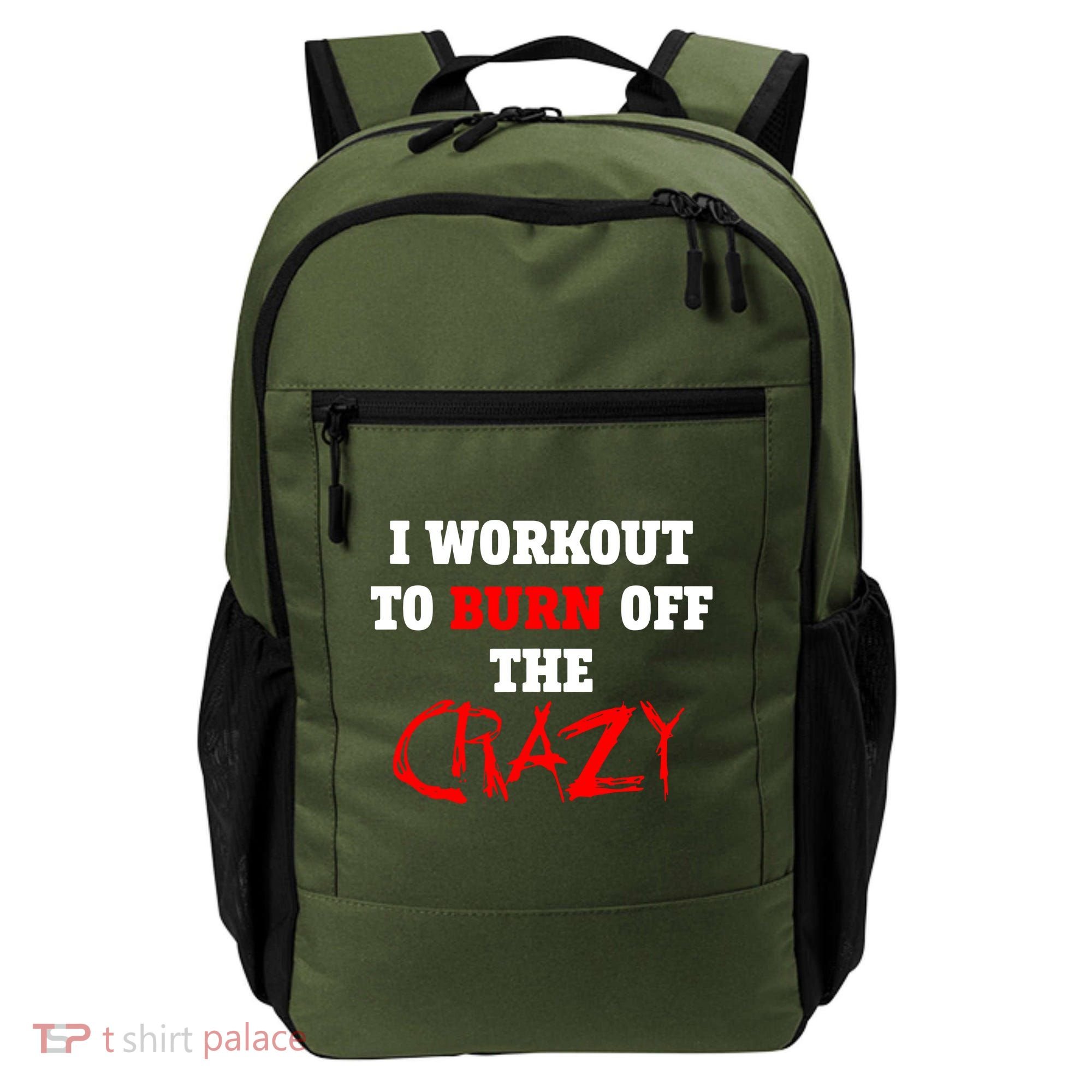 I Workout To Burn Off The Crazy Backpack