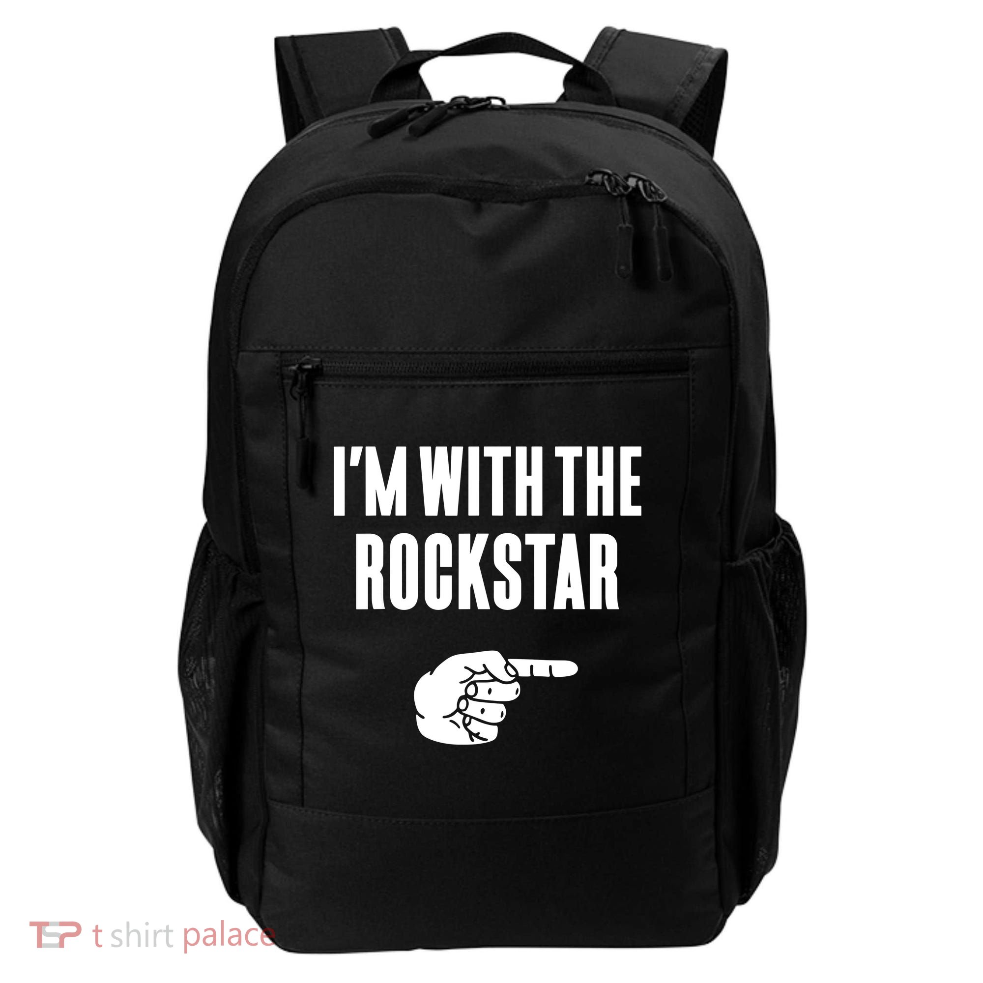 I'm With The Rockstar, Matching Rockstar Costume Backpack