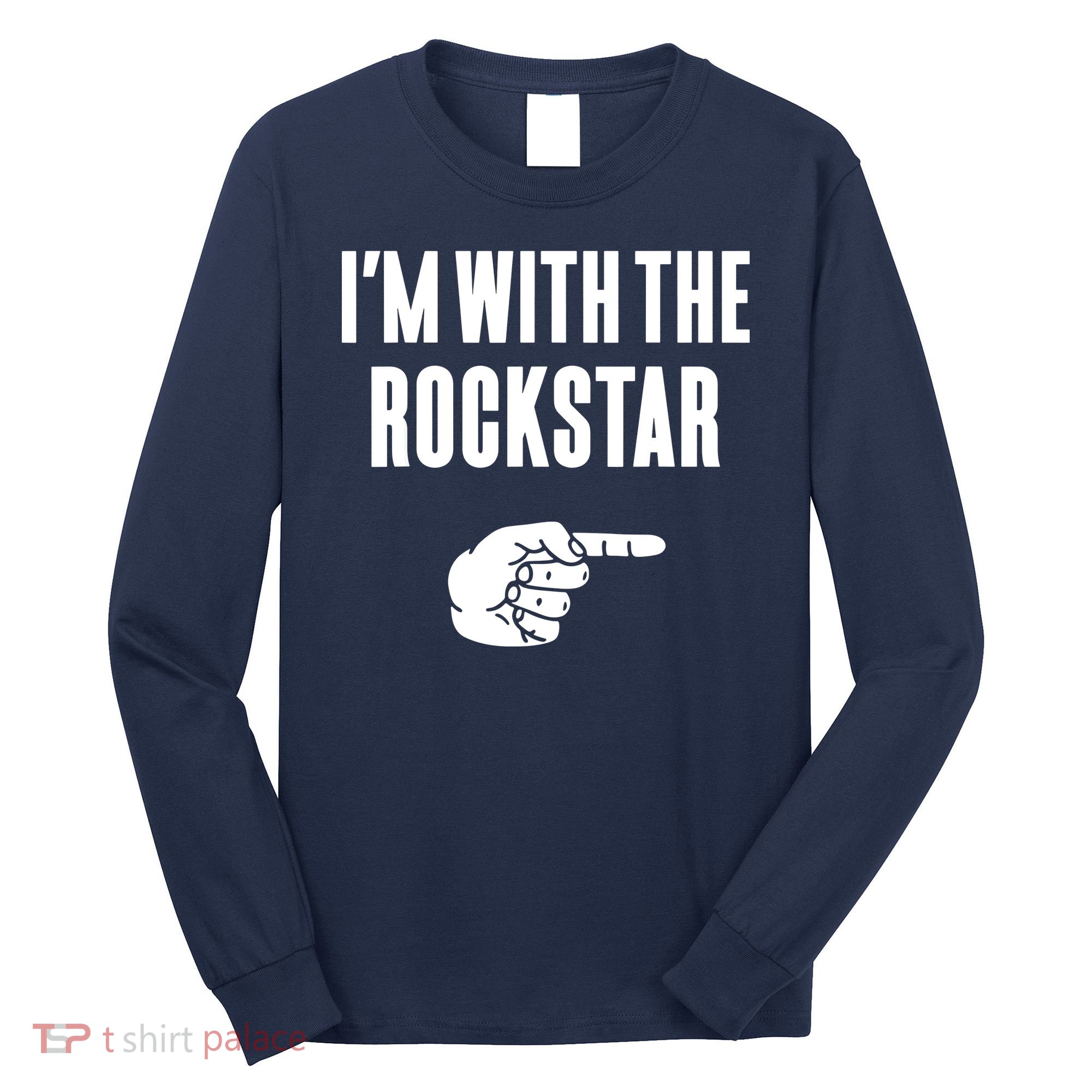 I'm With The Rockstar, Matching Rockstar Costume Long Sleeve Shirt