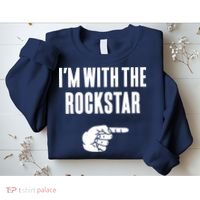 I'm With The Rockstar, Matching Rockstar Costume Sweatshirt thumb 2