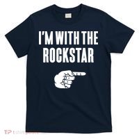I'm With The Rockstar, Matching Rockstar Costume T-Shirt thumb 0