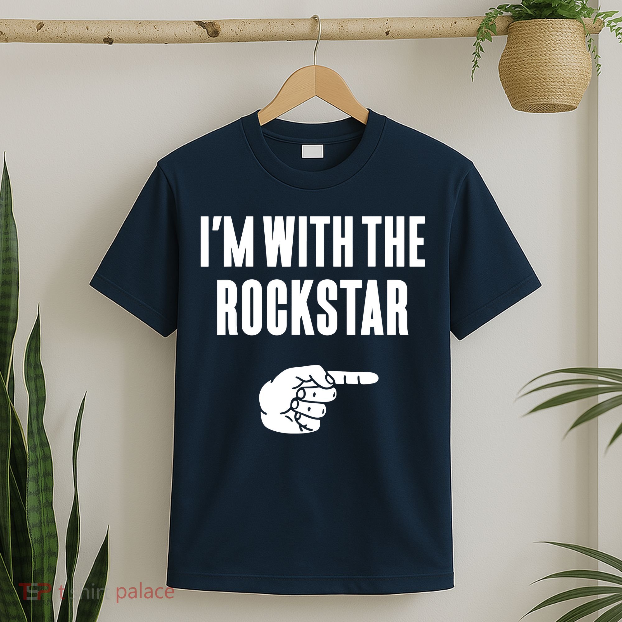 I'm With The Rockstar, Matching Rockstar Costume T-Shirt