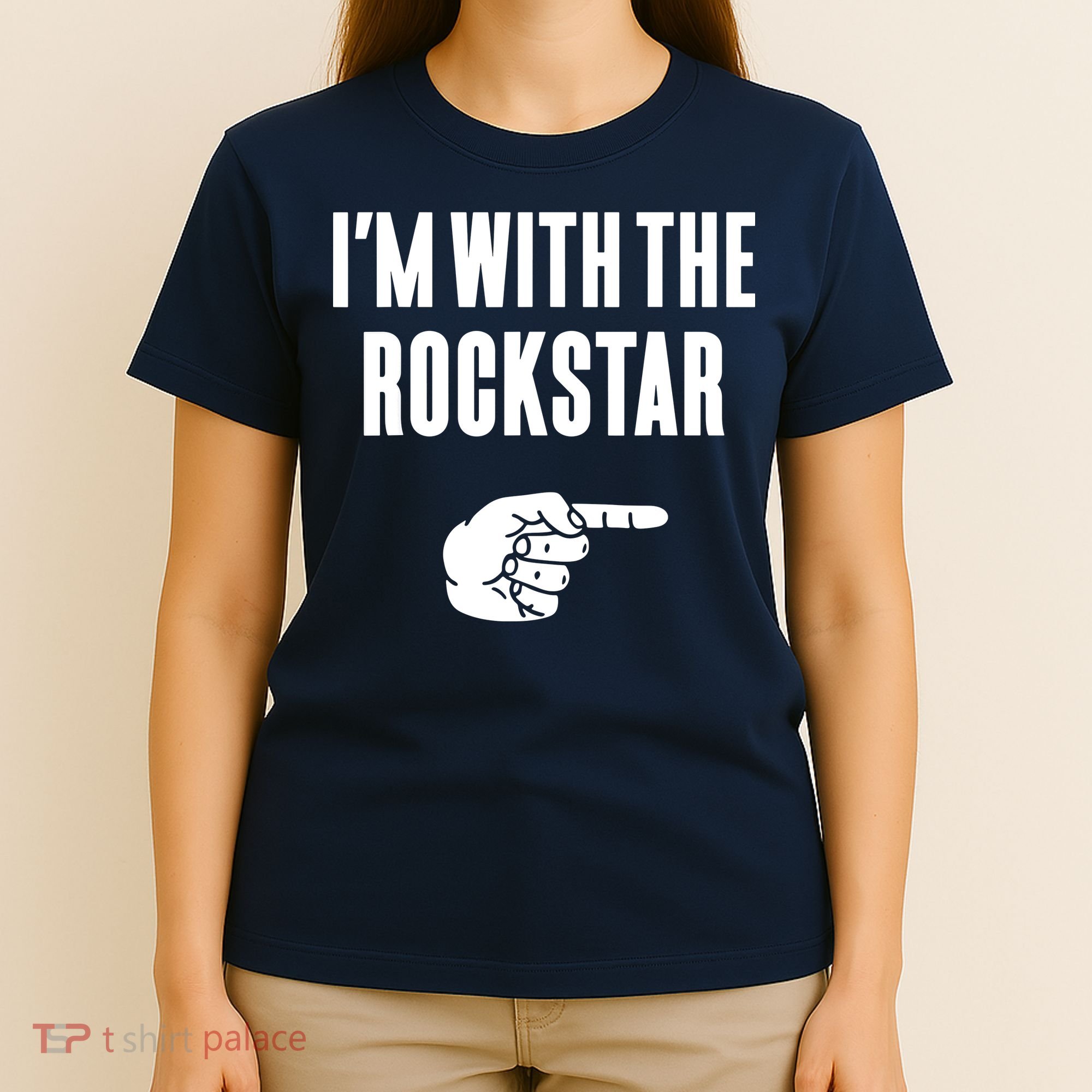 I'm With The Rockstar, Matching Rockstar Costume T-Shirt