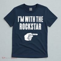 I'm With The Rockstar, Matching Rockstar Costume T-Shirt thumb 5