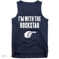 I'm With The Rockstar, Matching Rockstar Costume Tank Top thumb 0