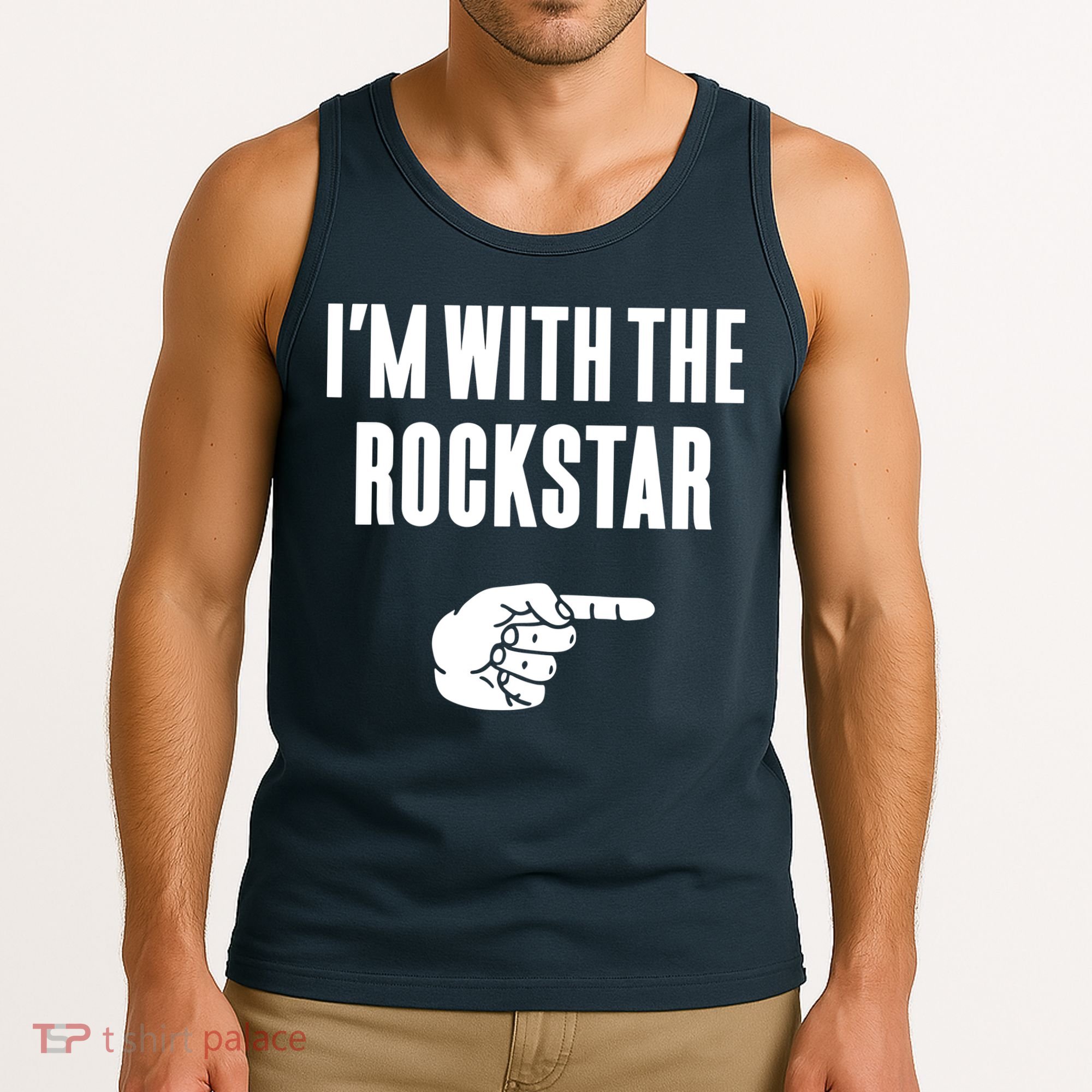 I'm With The Rockstar, Matching Rockstar Costume Tank Top