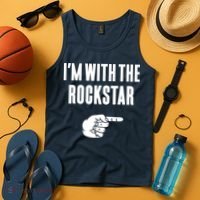 I'm With The Rockstar, Matching Rockstar Costume Tank Top thumb 4