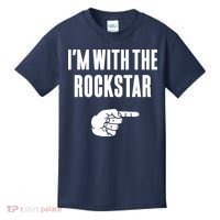 I'm With The Rockstar, Matching Rockstar Costume Kids T-Shirt thumb 0