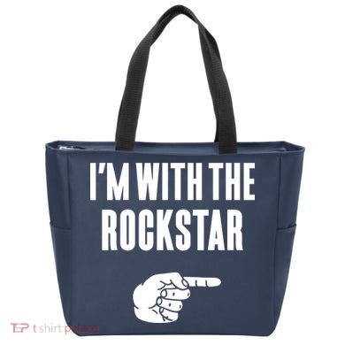 I'm With The Rockstar, Matching Rockstar Costume Tote Bag
