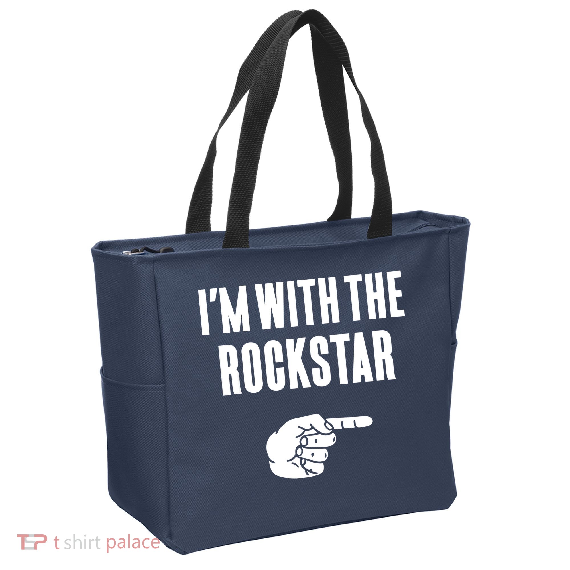 I'm With The Rockstar, Matching Rockstar Costume Tote Bag