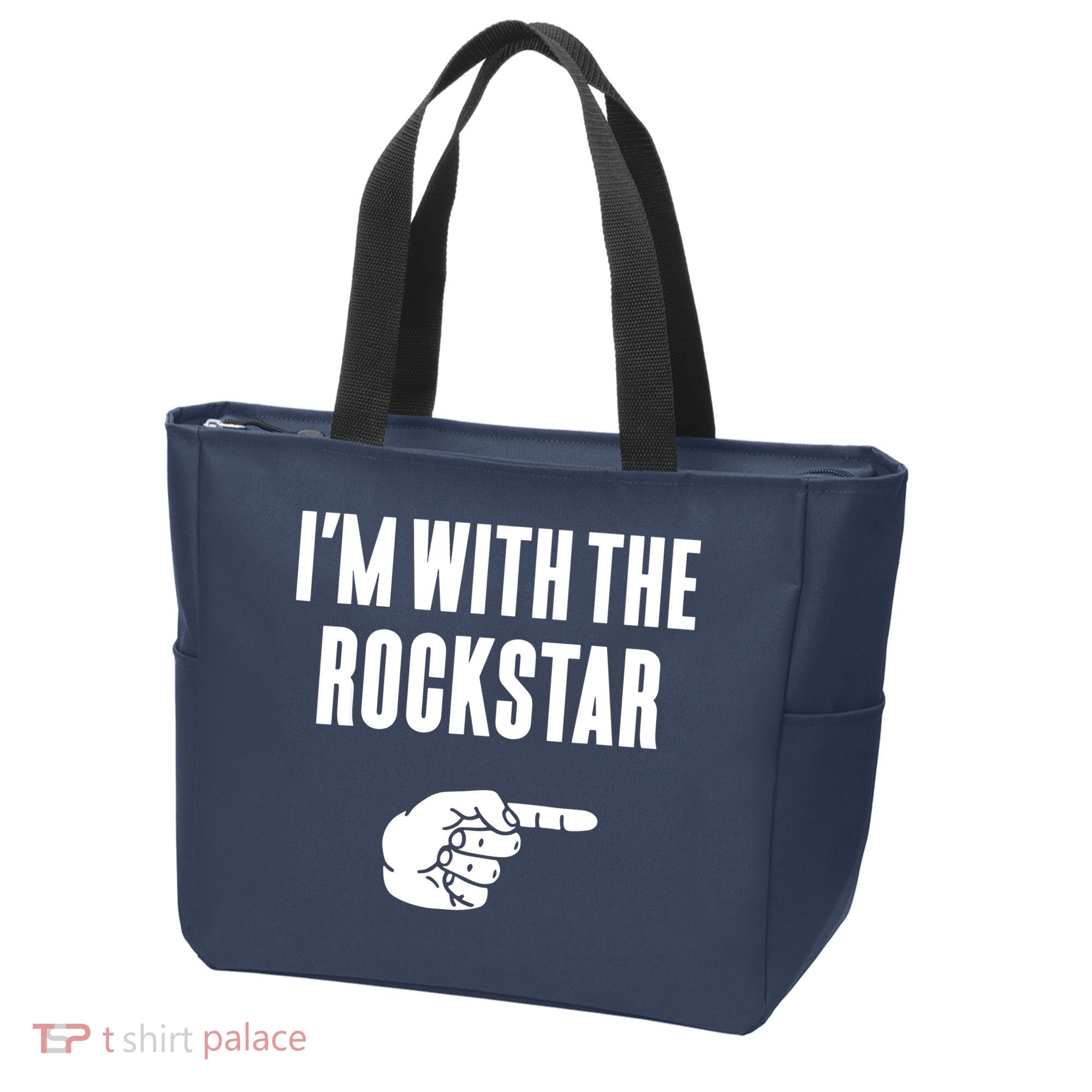 I'm With The Rockstar, Matching Rockstar Costume Tote Bag