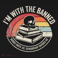 IM With The Banned Books Unite Us Censorship Divides Us Apron thumb 3
