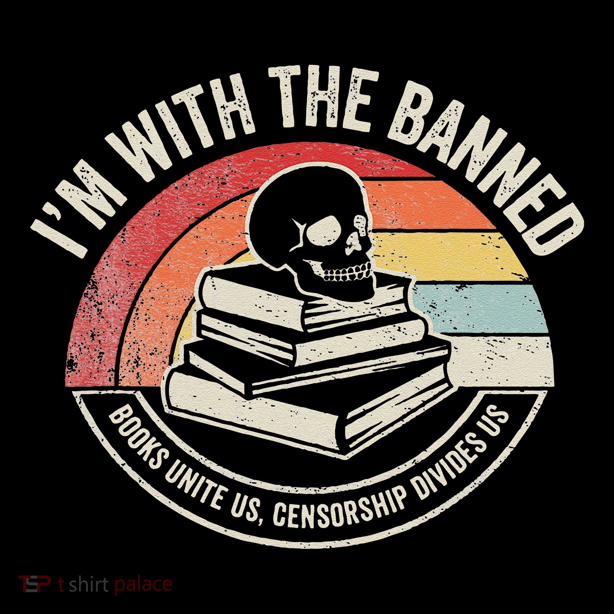 IM With The Banned Books Unite Us Censorship Divides Us Coffee Mug