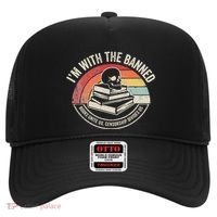 IM With The Banned Books Unite Us Censorship Divides Us Hat thumb 0