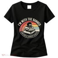 IM With The Banned Books Unite Us Censorship Divides Us Women's T-Shirt thumb 0