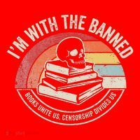 IM With The Banned Books Unite Us Censorship Divides Us Santa Hat thumb 1