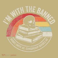 IM With The Banned Books Unite Us Censorship Divides Us Sweatshirt thumb 2