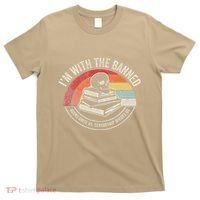 IM With The Banned Books Unite Us Censorship Divides Us T-Shirt thumb 0