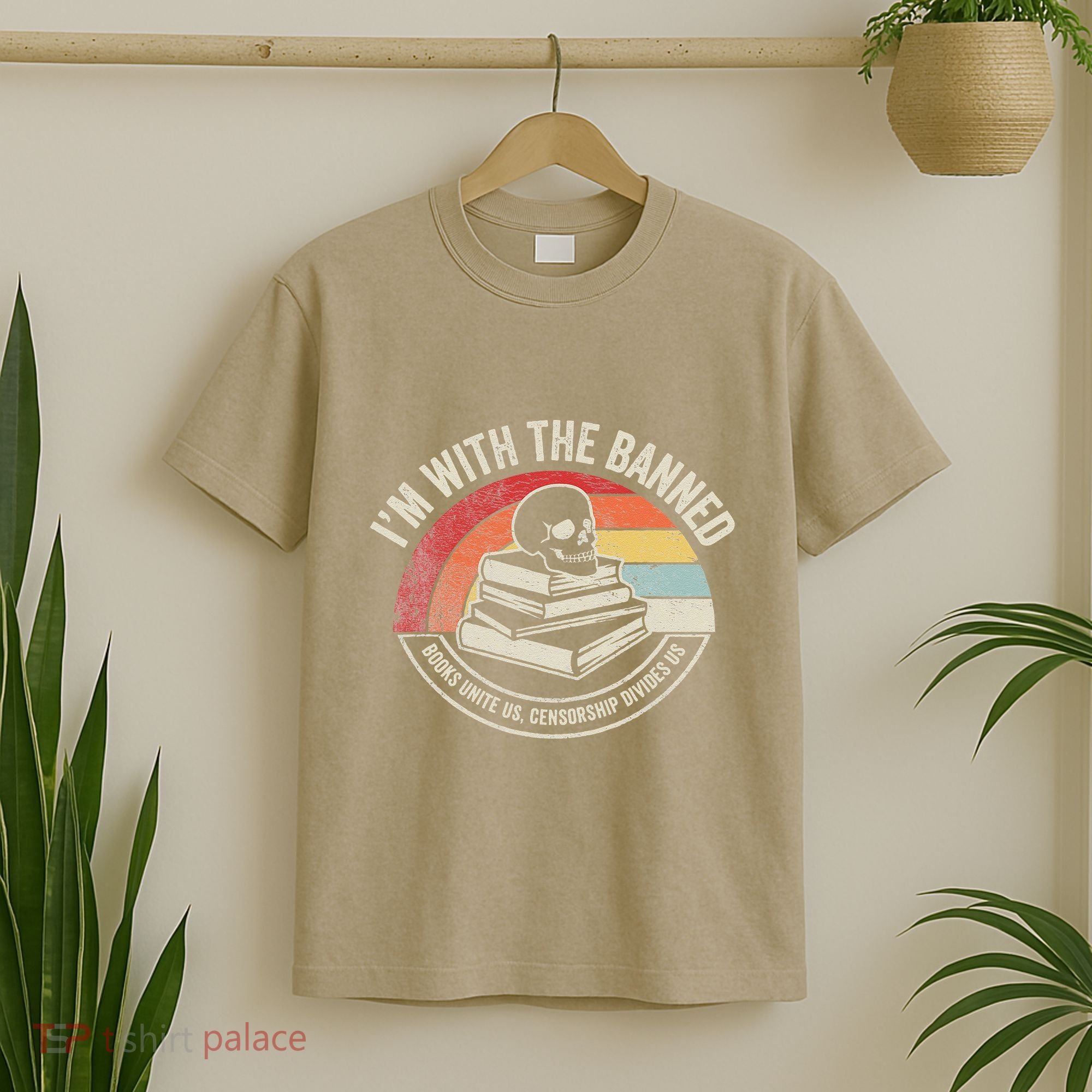 IM With The Banned Books Unite Us Censorship Divides Us T-Shirt