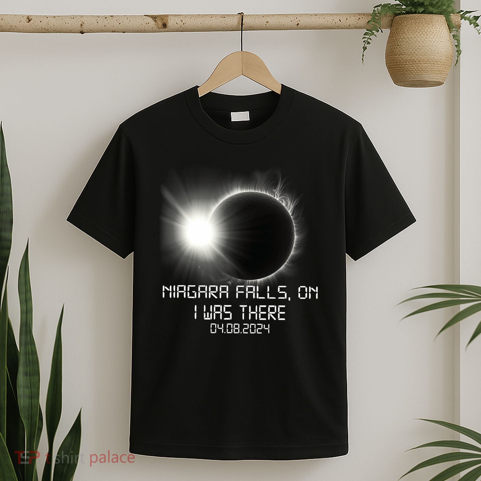 I Was There Total Solar Eclipse Niagara Falls On Canada T-Shirt