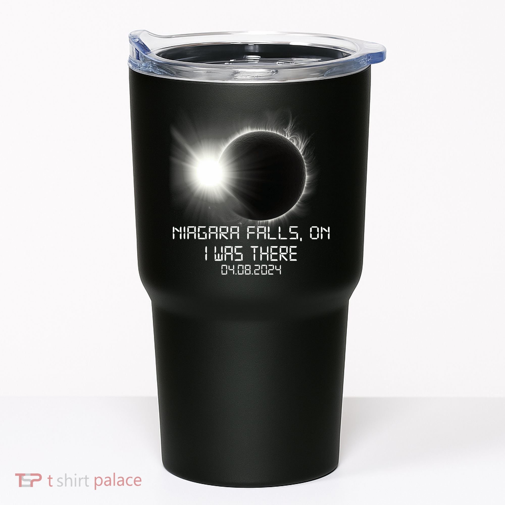 I Was There Total Solar Eclipse Niagara Falls On Canada Tumbler