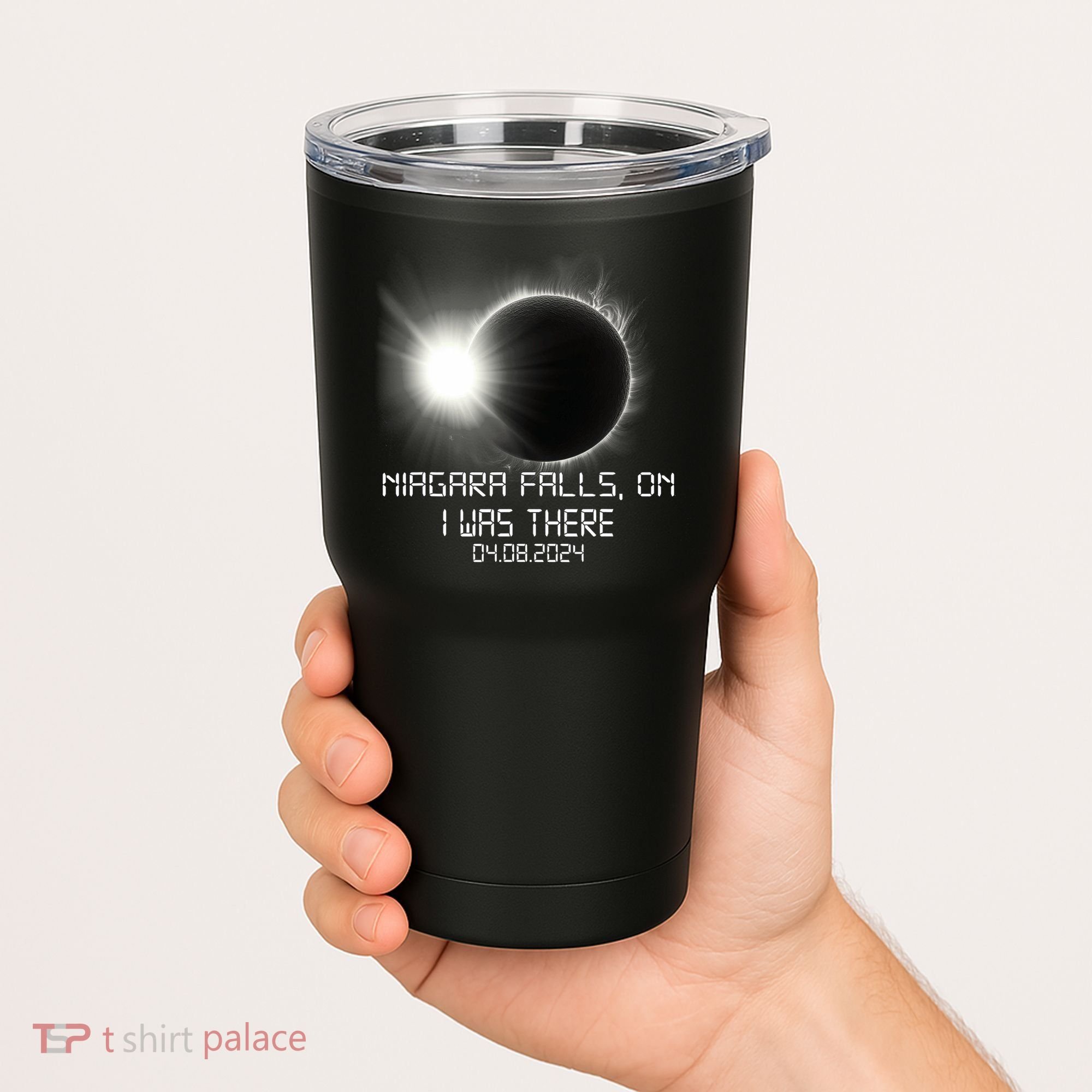 I Was There Total Solar Eclipse Niagara Falls On Canada Tumbler