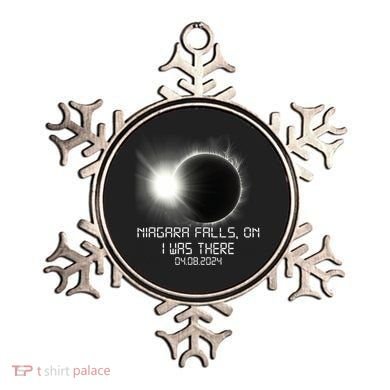 I Was There Total Solar Eclipse Niagara Falls On Canada Ornament