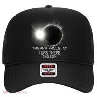 I Was There Total Solar Eclipse Niagara Falls On Canada Hat thumb 0