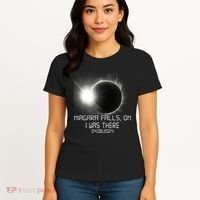 I Was There Total Solar Eclipse Niagara Falls On Canada Women's T-Shirt thumb 4