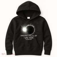 I Was There Total Solar Eclipse Niagara Falls On Canada Kids Hoodie thumb 0