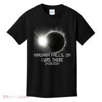 I Was There Total Solar Eclipse Niagara Falls On Canada Kids T-Shirt thumb 0