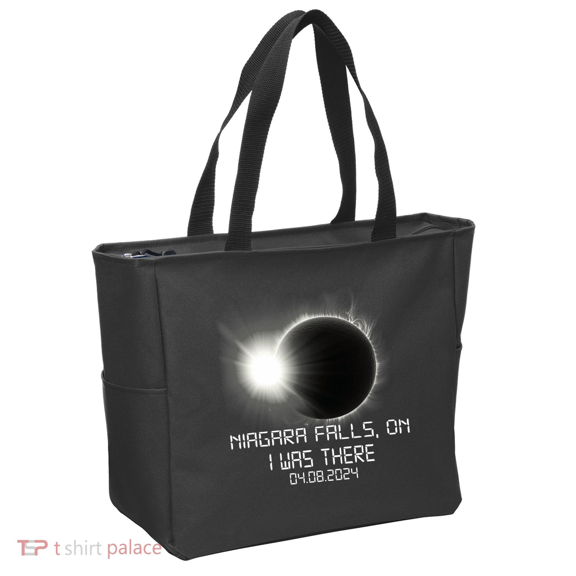 I Was There Total Solar Eclipse Niagara Falls On Canada Tote Bag