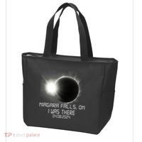 I Was There Total Solar Eclipse Niagara Falls On Canada Tote Bag thumb 3