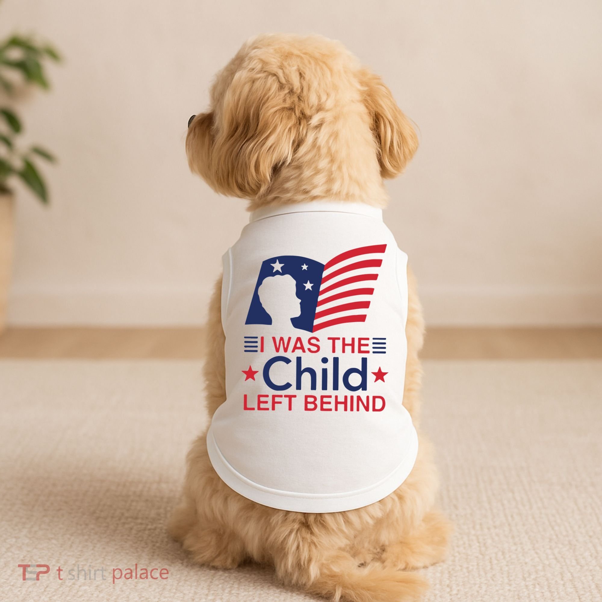 I Was The Child Left Behind Doggie Tank
