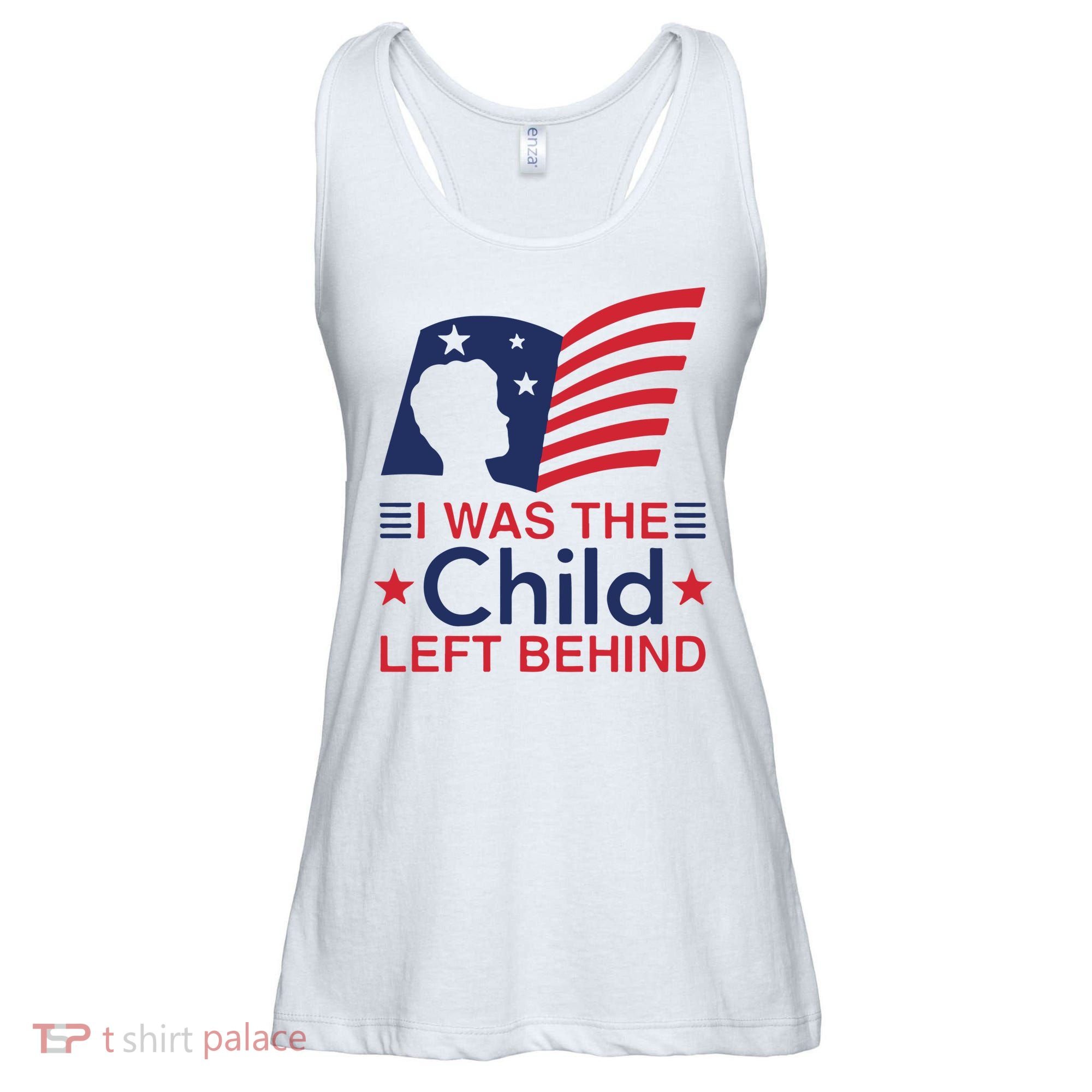 I Was The Child Left Behind Ladies Essential Flowy Tank