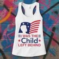 I Was The Child Left Behind Women's Tank Top thumb 3