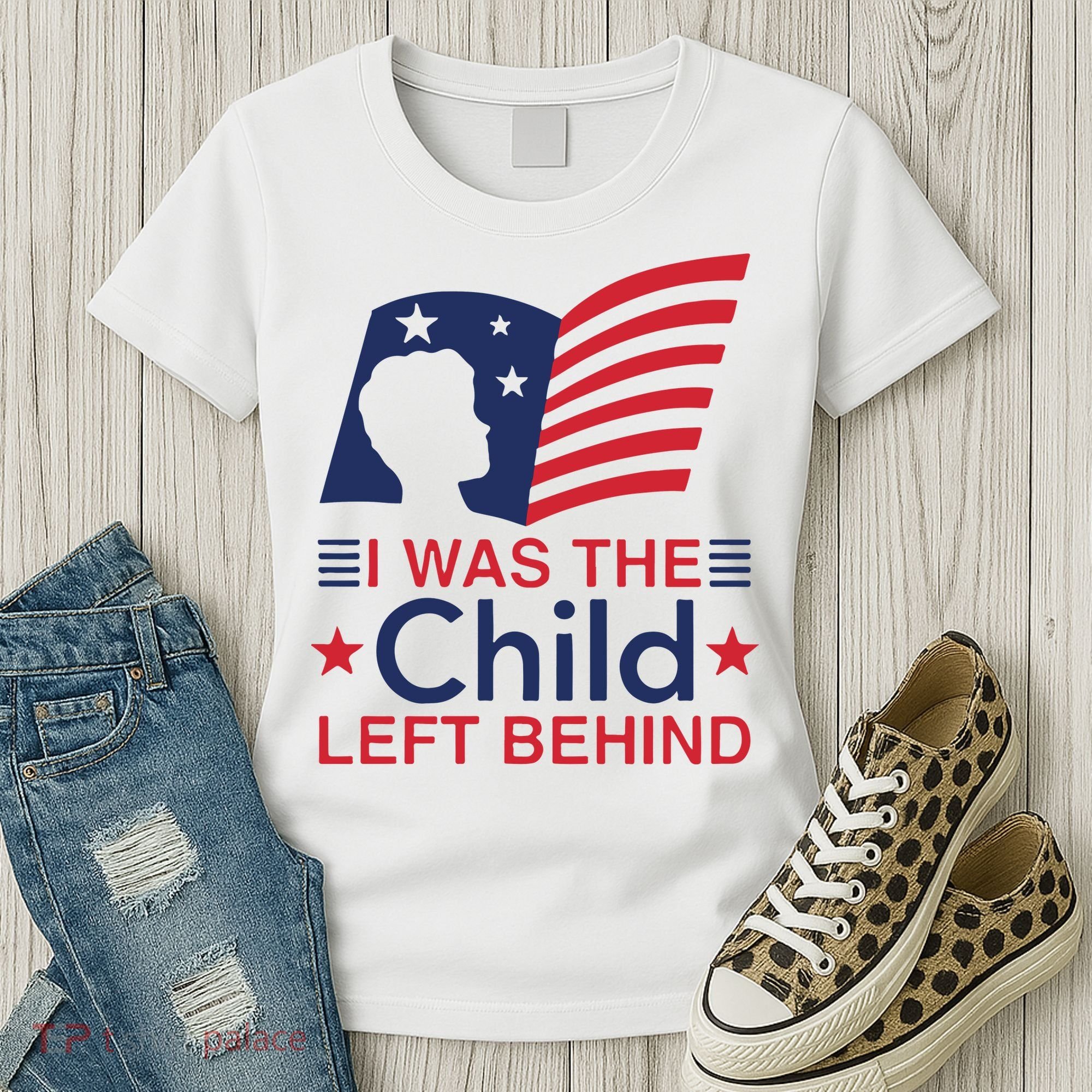 I Was The Child Left Behind Women's T-Shirt