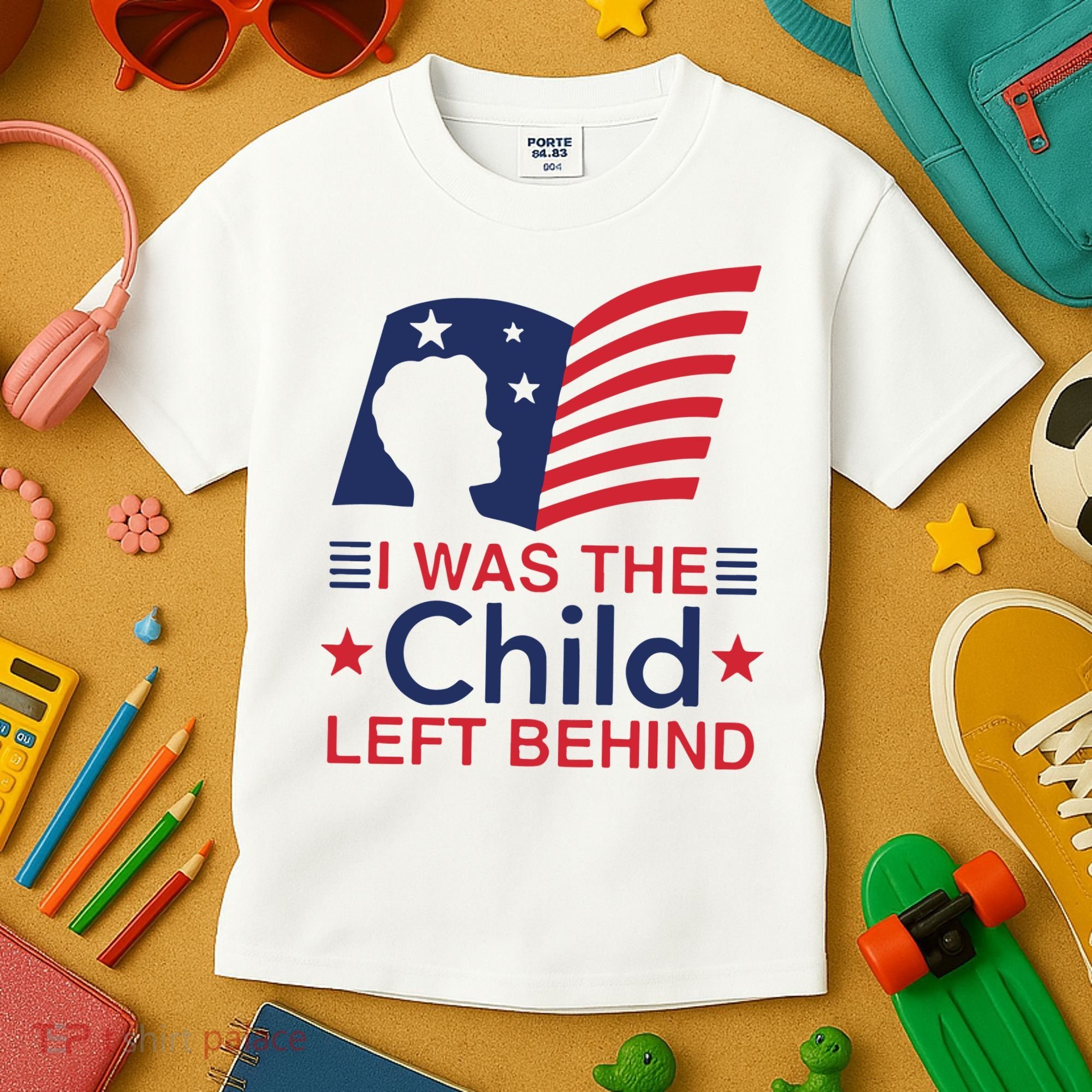 I Was The Child Left Behind Kids T-Shirt