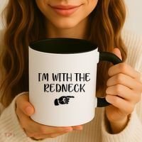 Im With The Redneck Coffee Mug thumb 3