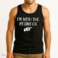 Im With The Redneck Tank Top thumb 3