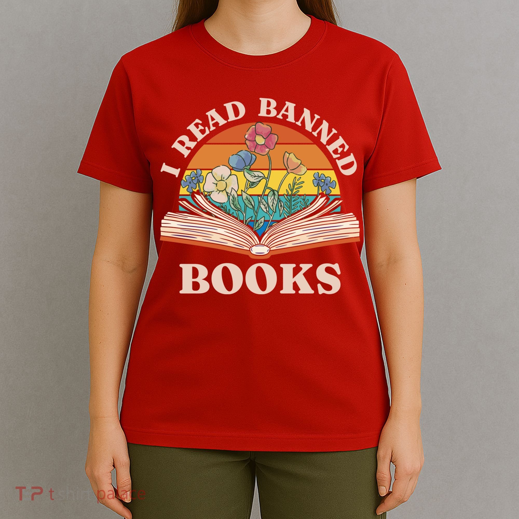 Im With The Banned Banned Books Reading Books T-Shirt