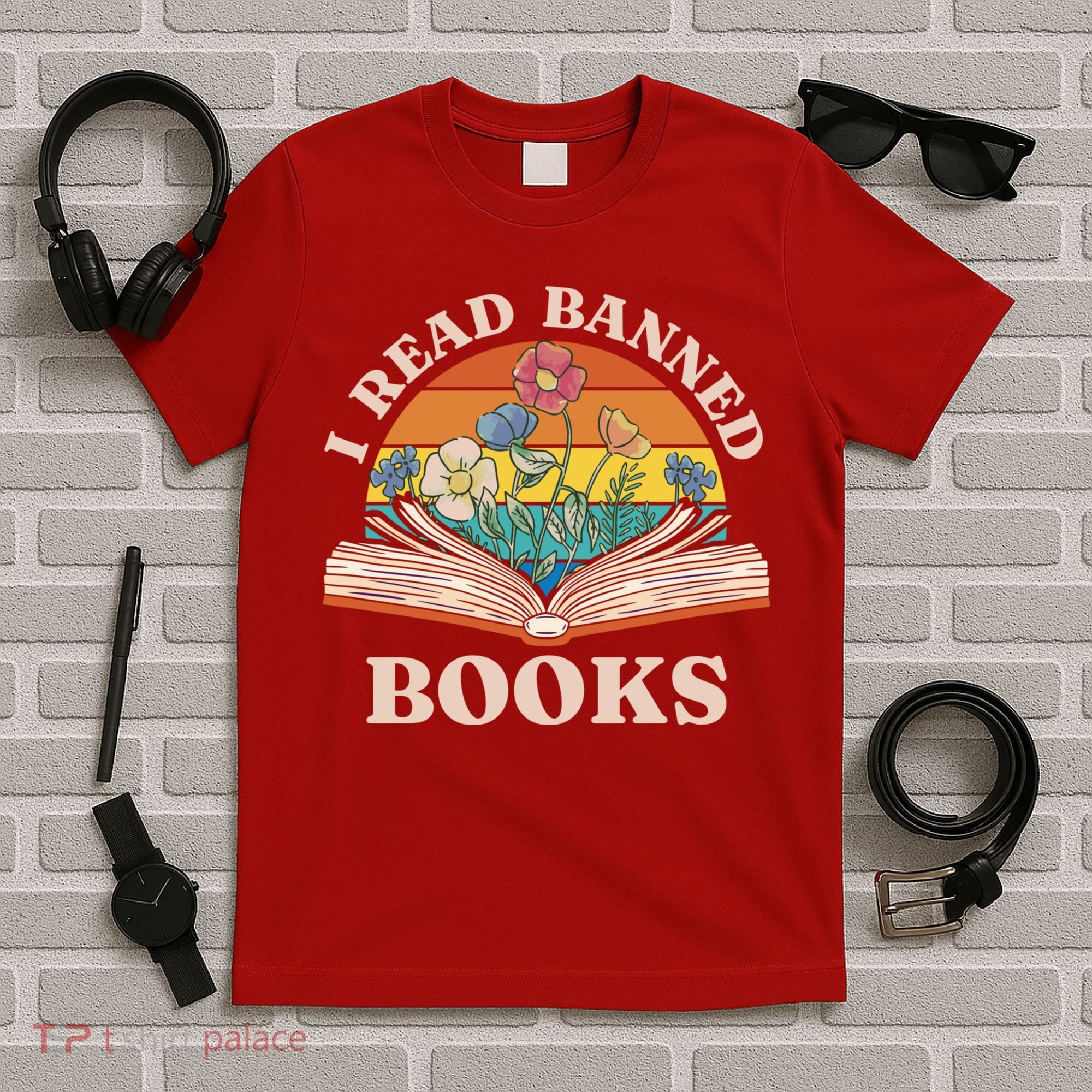 Im With The Banned Banned Books Reading Books T-Shirt