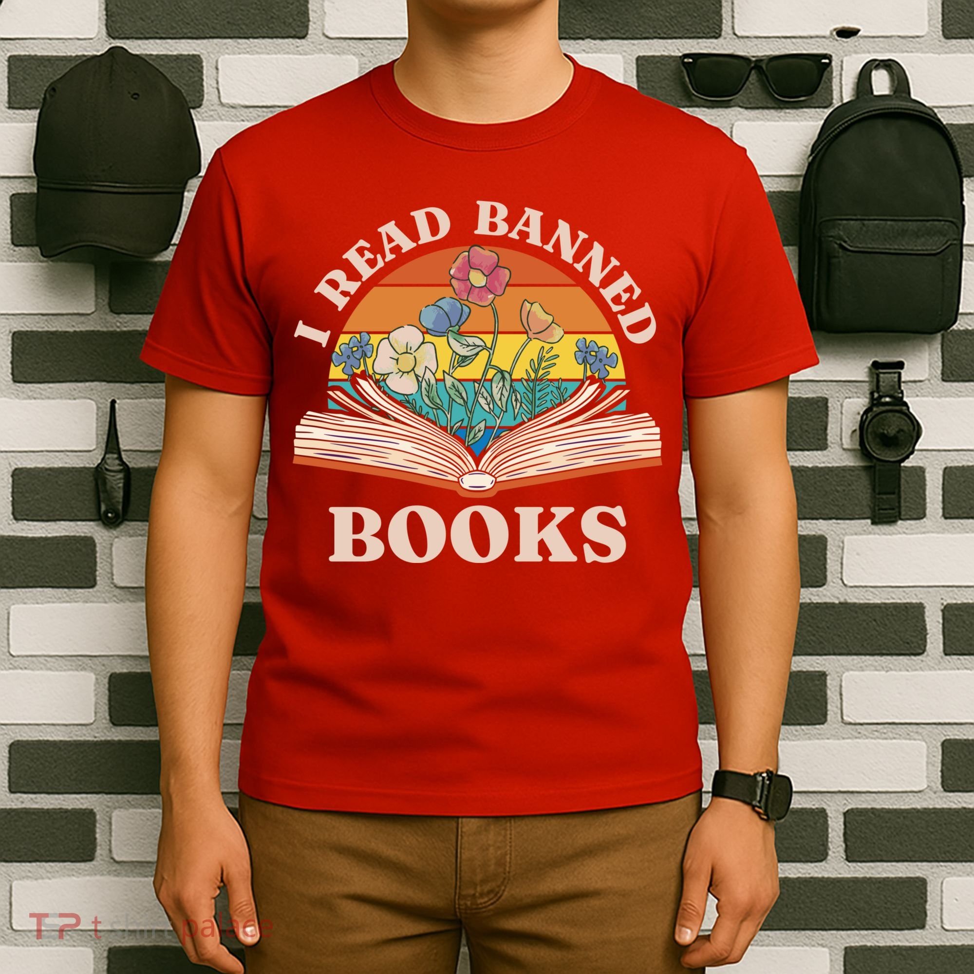 Im With The Banned Banned Books Reading Books T-Shirt