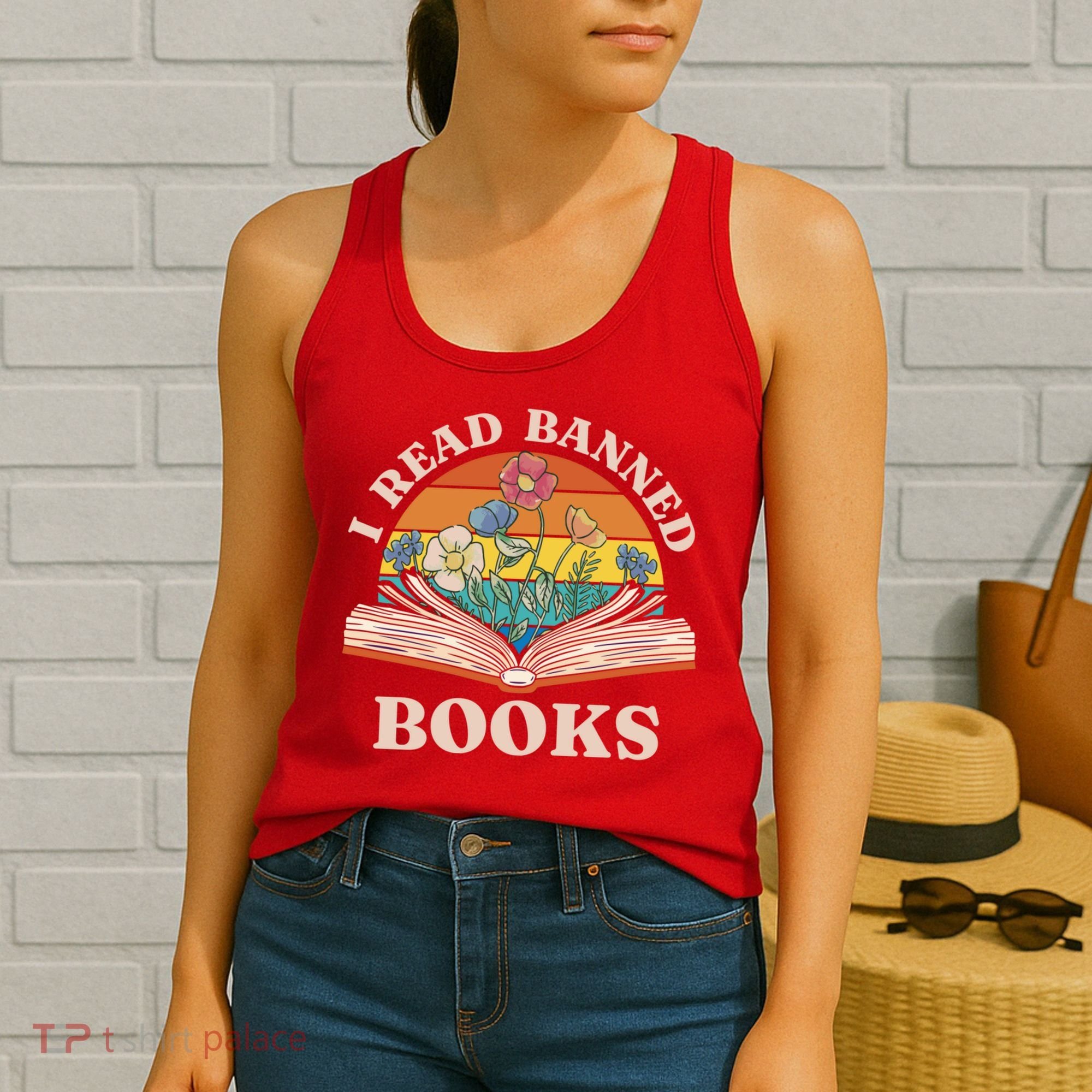 Im With The Banned Banned Books Reading Books Women's Tank Top