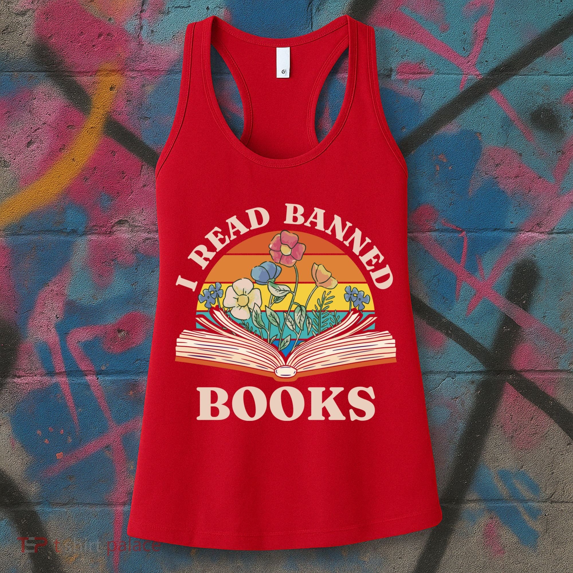 Im With The Banned Banned Books Reading Books Women's Tank Top