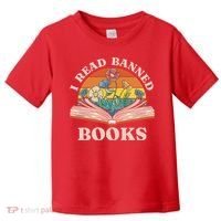 Im With The Banned Banned Books Reading Books Toddler T-Shirt thumb 0